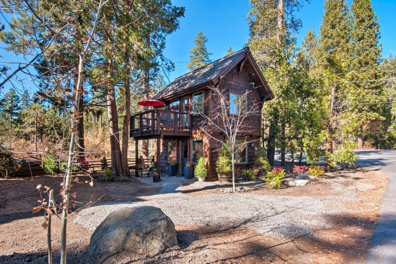 Modern Lakeside Cabin Walk To Dock And Tahoe City Exterior foto