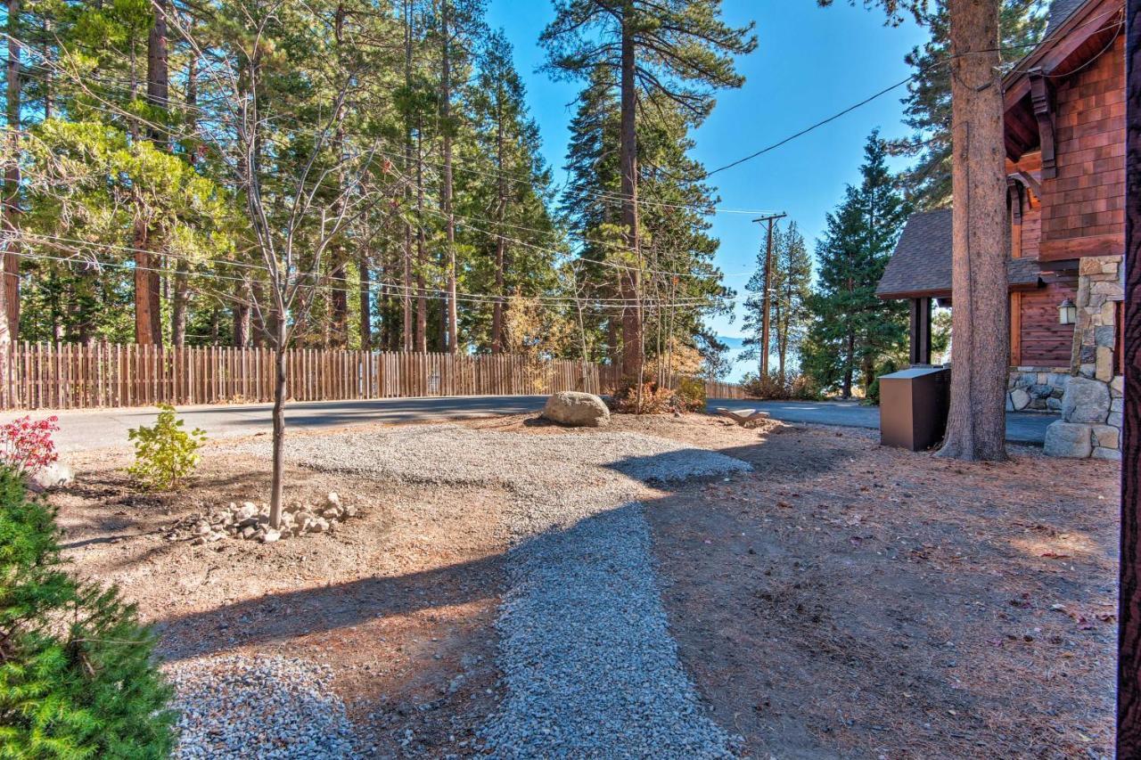 Modern Lakeside Cabin Walk To Dock And Tahoe City Exterior foto
